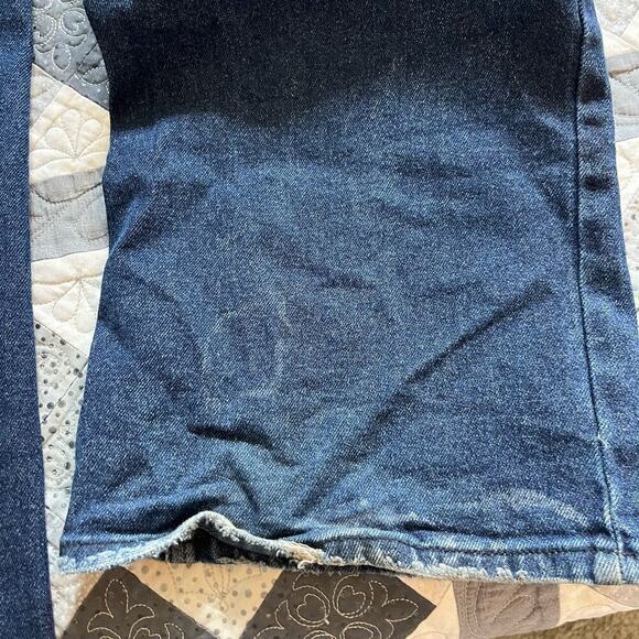 AFRM Jeans Keenan High Rise Wide‎ Leg distressed size 26 long - Picture 7 of 11